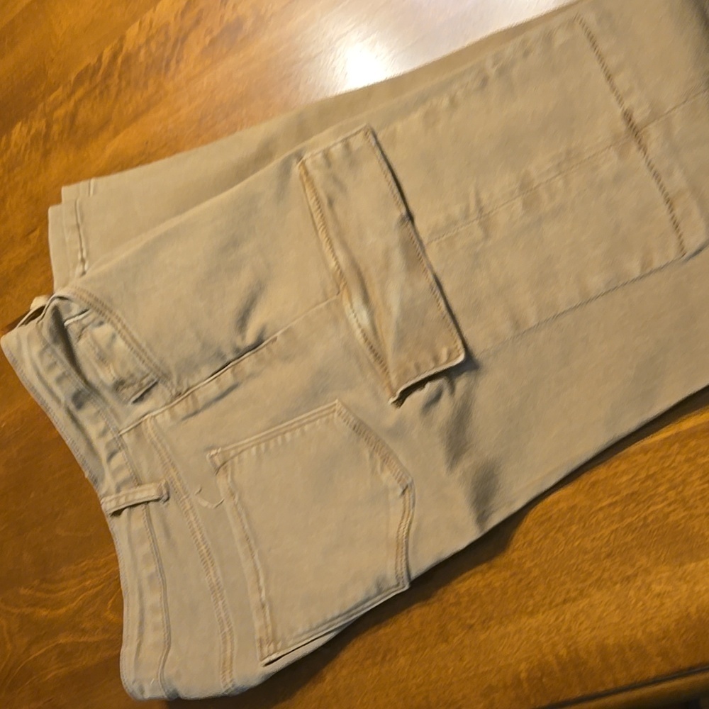 Women's Tan Straight Leg Pants